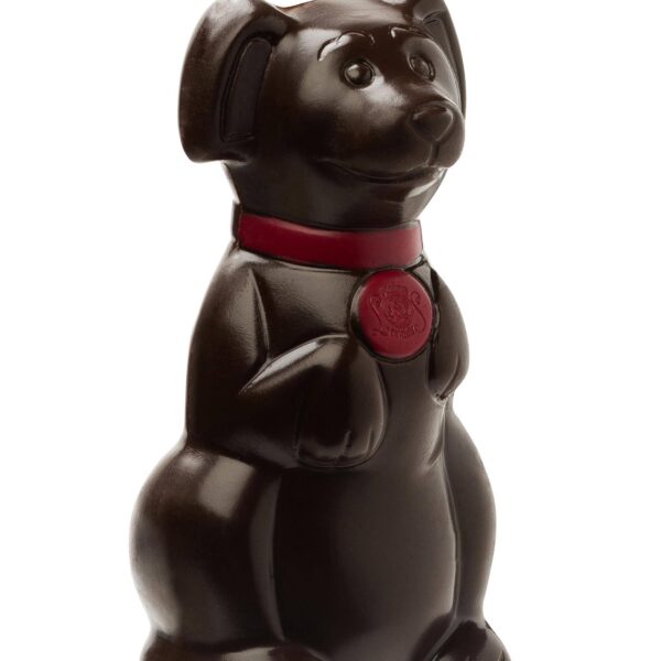 Figurina caine sau pisica ciocolata neagra 50g