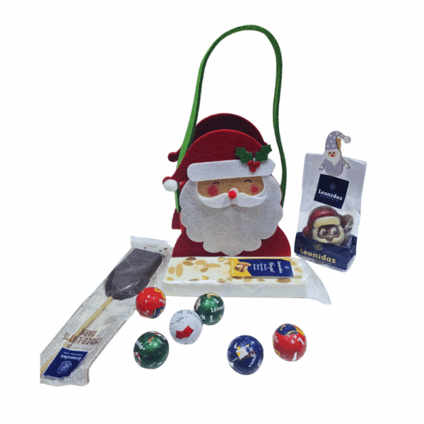 Coș cadou Moș Crăciun 2