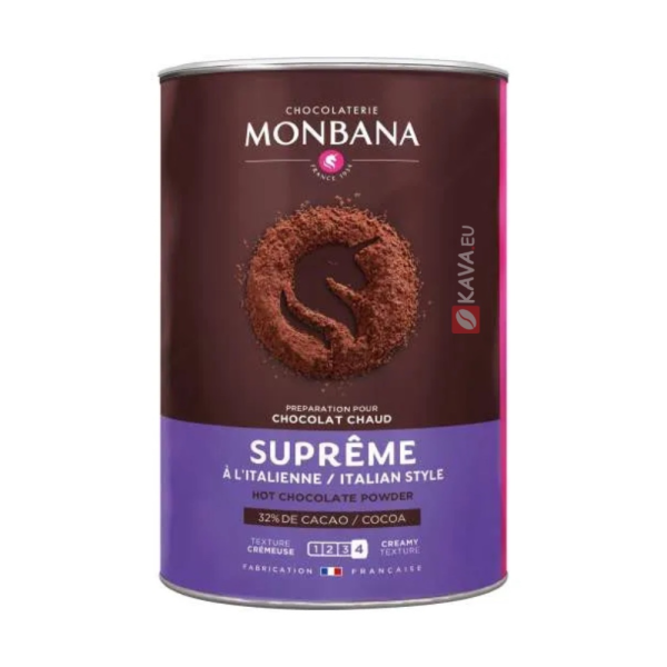 Ciocolată Caldă Monbana Supreme 1kg – 32% Cacao Premium