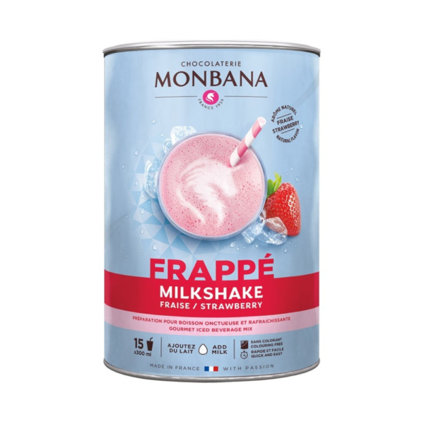 Pudră Milkshake Căpșuni Monbana 1kg